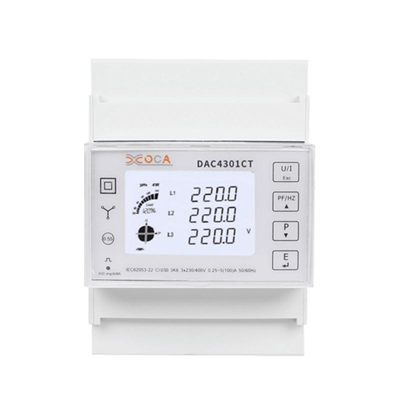 Dac4301CT Trójfazowy miernik mocy Modbus na szynę DIN