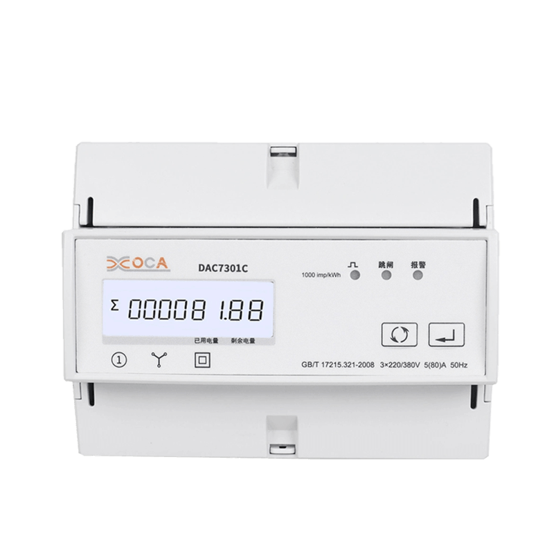 Dac7301C Trójfazowy licznik energii elektrycznej Modbus na szynę DIN