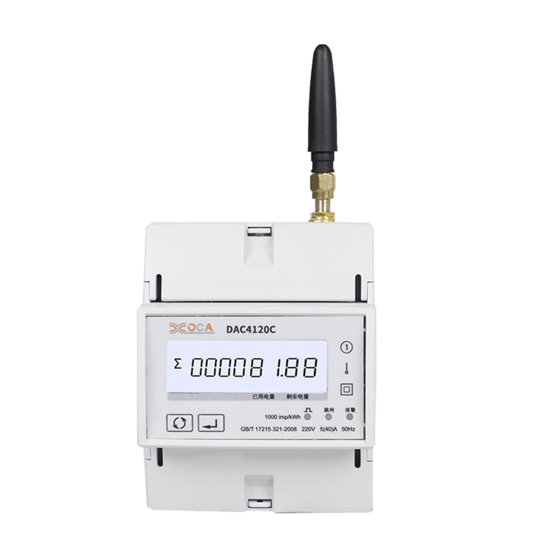 Dac4120c Inteligentny, wielofunkcyjny licznik energii na szynę DIN, jednofazowy AC Modbus