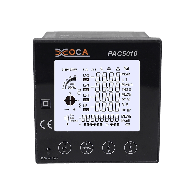 PAC5010 Panel AC RS485 Modbus Cyfrowy licznik energii elektrycznej Miernik mocy