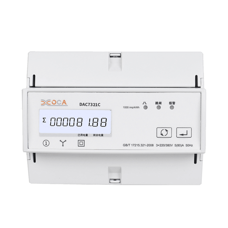 Dac7321c Trójfazowy inteligentny licznik energii elektrycznej Modbus ze zdalnym sterowaniem