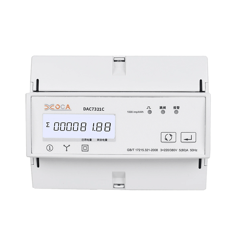 Dac7361c Tuya Zigbee Inteligentny, cyfrowy, zdalnie sterowany licznik energii