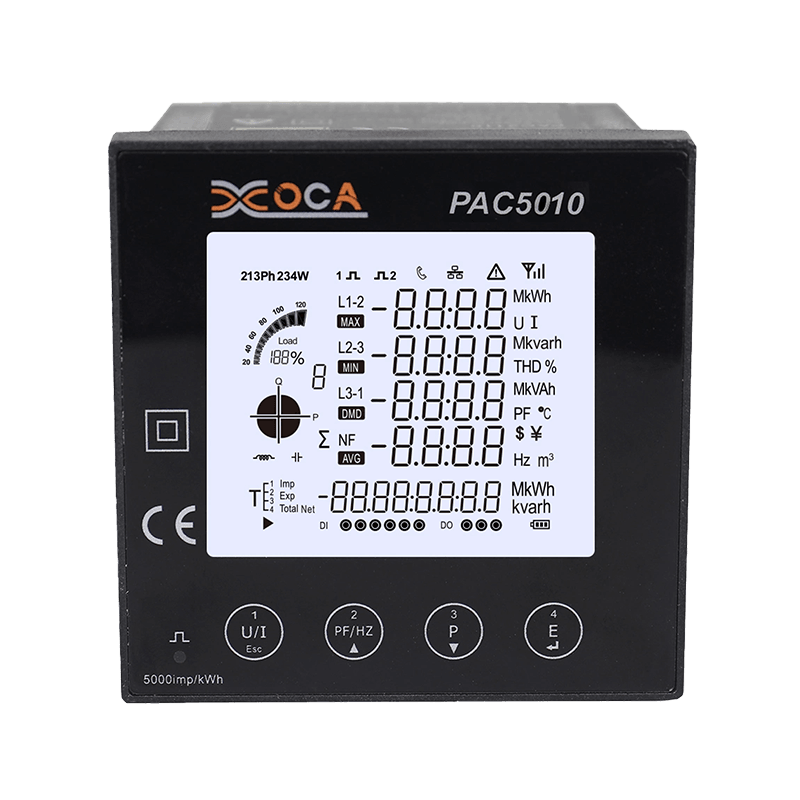 Inteligentny miernik mocy panelu LCD PAC3000